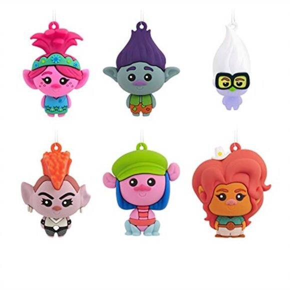Hallmark Christmas Ornament, DreamWorks Trolls World Tour Mystery Blind Bag - Picture 2 of 3